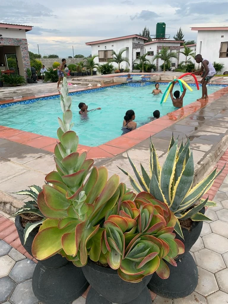 The swimming pool